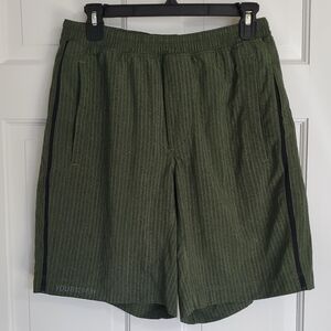 Lululemon Pace Breaker 9in Olive Green Men's Shorts Sz M